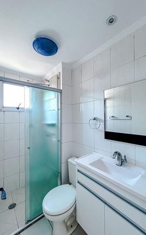 Apartamento à venda com 52m², 2 quartos e 1 vagaBanheiro