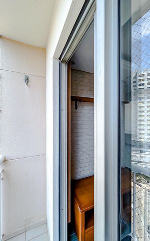 Apartamento à venda com 52m², 2 quartos e 1 vagaVaranda