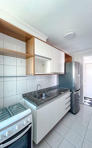Apartamento à venda com 52m², 2 quartos e 1 vagaCozinha