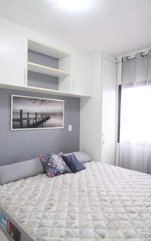 Apartamento à venda com 59m², 2 quartos e 1 vagaQuarto 1