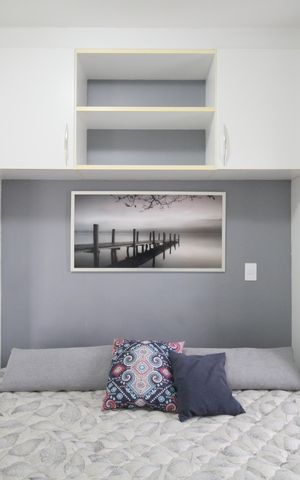 Apartamento à venda com 59m², 2 quartos e 1 vagaQuarto 1