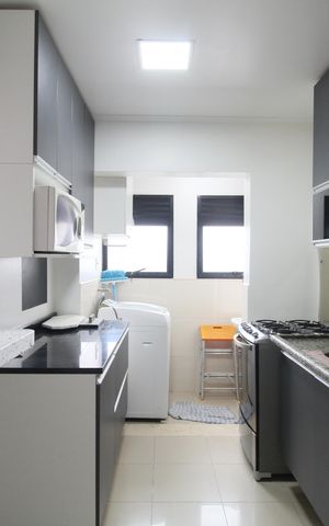 Apartamento à venda com 59m², 2 quartos e 1 vagaCozinha