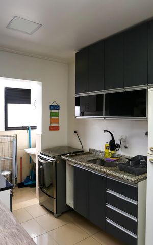 Apartamento para alugar com 59m², 2 quartos e 1 vagaCozinha