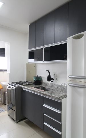 Apartamento à venda com 59m², 2 quartos e 1 vagaCozinha