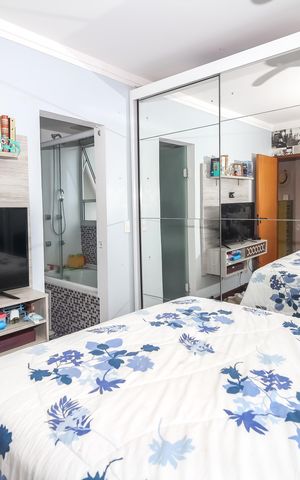 Apartamento para alugar com 92m², 2 quartos e 1 vagaSuíte 1