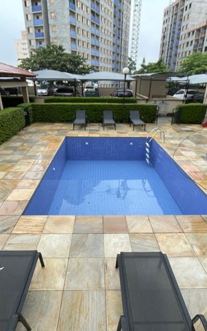 Apartamento à venda com 50m², 2 quartos e 1 vaga Apartamento à venda com 50m², 2 quartos e 1 vagaÁrea comum - Piscina