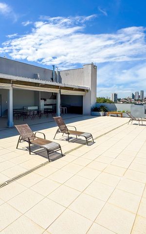 Studio à venda com 35m², 1 quarto e 1 vaga Studio à venda com 35m², 1 quarto e 1 vagaÁrea comum