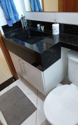 Casa de condomínio à venda com 250m², 3 quartos e 1 vaga Casa de condomínio à venda com 250m², 3 quartos e 1 vagaBanheiro da Suíte 3
