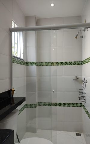 Casa de condomínio à venda com 250m², 3 quartos e 1 vagaBanheiro da Suíte 1
