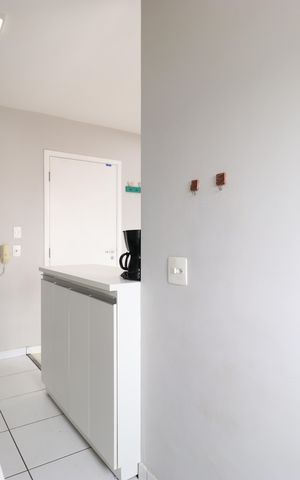 Apartamento à venda com 31m², 1 quarto e sem vagaCozinha e Área de Serviço