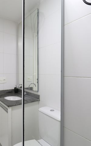 Apartamento à venda com 31m², 1 quarto e sem vagaBanheiro Social