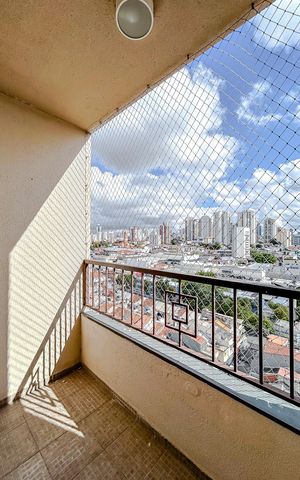 Apartamento à venda com 48m², 2 quartos e 1 vagaVaranda