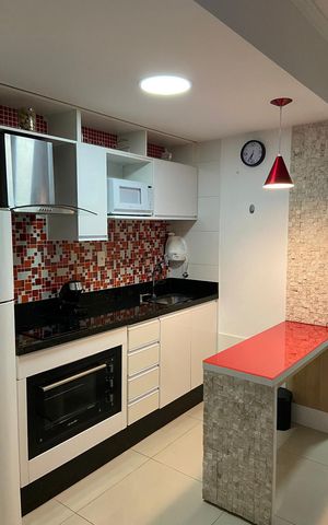Studio à venda com 29m², 1 quarto e sem vaga Studio à venda com 29m², 1 quarto e sem vagaCozinha