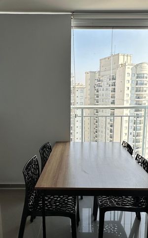 Apartamento para alugar com 38m², 1 quarto e 1 vagaVaranda da Sala/cozinha
