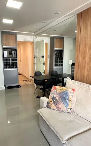 Apartamento para alugar com 38m², 1 quarto e 1 vagaSala/cozinha