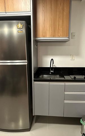 Apartamento para alugar com 38m², 1 quarto e 1 vagaSala/cozinha