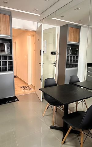 Apartamento para alugar com 38m², 1 quarto e 1 vagaSala/cozinha