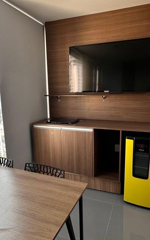 Apartamento para alugar com 38m², 1 quarto e 1 vagaVaranda da Sala/cozinha