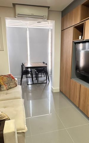 Apartamento para alugar com 38m², 1 quarto e 1 vagaSala/cozinha