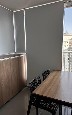 Apartamento para alugar com 38m², 1 quarto e 1 vagaVaranda da Sala/cozinha