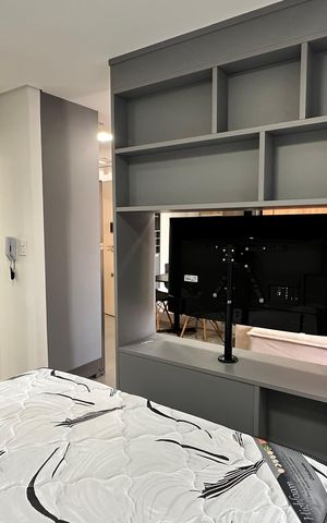 Apartamento para alugar com 38m², 1 quarto e 1 vagaSuíte