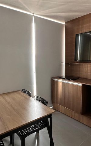 Apartamento para alugar com 38m², 1 quarto e 1 vagaVaranda da Sala/cozinha