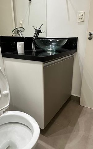 Apartamento para alugar com 38m², 1 quarto e 1 vagaBanheiro da Suíte