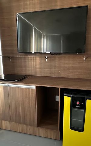 Apartamento para alugar com 38m², 1 quarto e 1 vagaVaranda da Sala/cozinha
