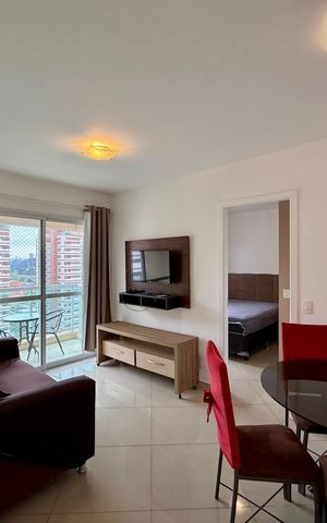 Apartamento para alugar com 36m², 1 quarto e 1 vaga Apartamento para alugar com 36m², 1 quarto e 1 vagaSala