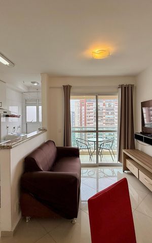 Apartamento para alugar com 36m², 1 quarto e 1 vaga Apartamento para alugar com 36m², 1 quarto e 1 vagaSala