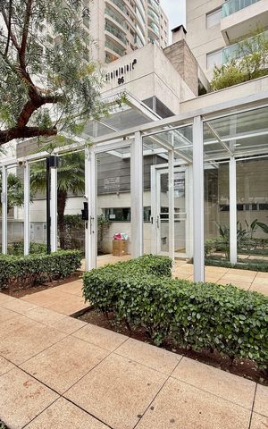 Apartamento para alugar com 36m², 1 quarto e 1 vaga Apartamento para alugar com 36m², 1 quarto e 1 vagaFachada