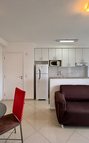 Apartamento para alugar com 36m², 1 quarto e 1 vaga Apartamento para alugar com 36m², 1 quarto e 1 vagaSala