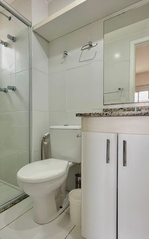 Apartamento para alugar com 36m², 1 quarto e 1 vaga Apartamento para alugar com 36m², 1 quarto e 1 vagaBanheiro Suíte