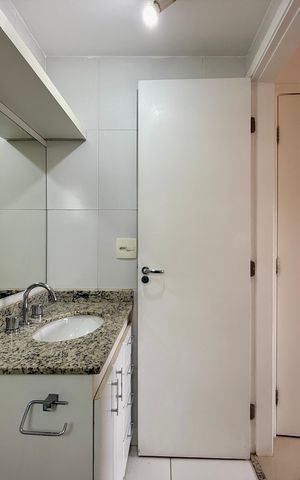 Apartamento para alugar com 36m², 1 quarto e 1 vaga Apartamento para alugar com 36m², 1 quarto e 1 vagaBanheiro Suíte