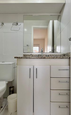 Apartamento para alugar com 36m², 1 quarto e 1 vaga Apartamento para alugar com 36m², 1 quarto e 1 vagaBanheiro Suíte