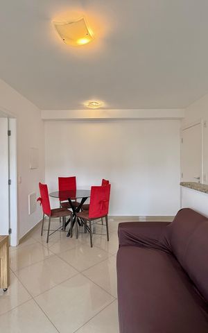 Apartamento para alugar com 36m², 1 quarto e 1 vaga Apartamento para alugar com 36m², 1 quarto e 1 vagaSala