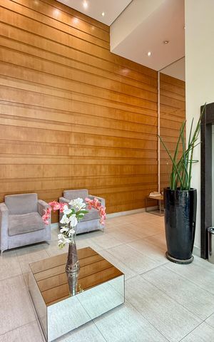 Apartamento para alugar com 36m², 1 quarto e 1 vaga Apartamento para alugar com 36m², 1 quarto e 1 vagaHall Social Entrada