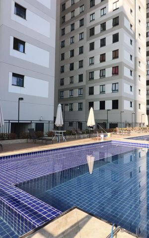 Apartamento para alugar com 38m², 2 quartos e 1 vagaÁrea comum - Piscina