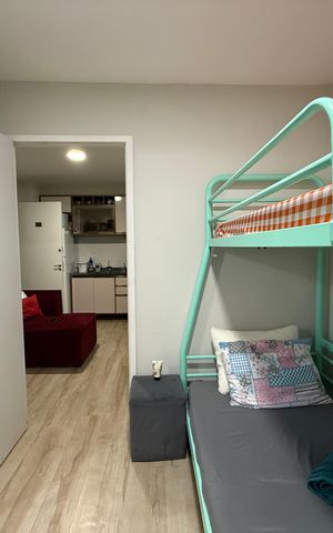 Studio para alugar com 28m², 1 quarto e sem vaga Studio para alugar com 28m², 1 quarto e sem vagaQuarto