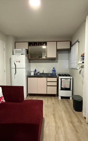 Studio para alugar com 28m², 1 quarto e sem vaga Studio para alugar com 28m², 1 quarto e sem vagaSala/cozinha