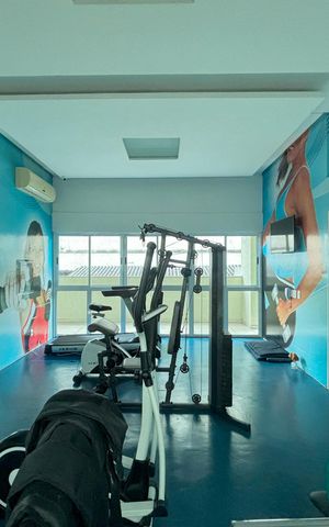 Apartamento à venda com 93m², 2 quartos e 1 vaga Apartamento à venda com 93m², 2 quartos e 1 vagaÁrea comum - academia