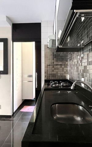 Apartamento para alugar com 46m², 2 quartos e 1 vaga Apartamento para alugar com 46m², 2 quartos e 1 vagaCozinha e Área de Serviço