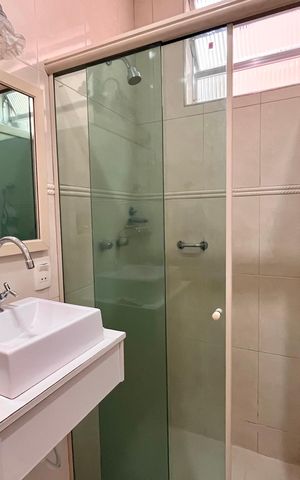 Apartamento à venda com 34m², 1 quarto e sem vaga Apartamento à venda com 34m², 1 quarto e sem vagaBanheiro da Suíte