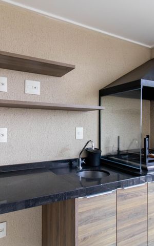 Studio para alugar com 38m², 0 quarto e 1 vaga Studio para alugar com 38m², 0 quarto e 1 vagaVaranda Gourmet