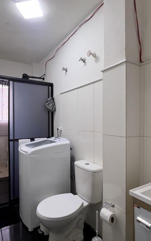 Studio à venda com 20m², 1 quarto e sem vaga Studio à venda com 20m², 1 quarto e sem vagaBanheiro social