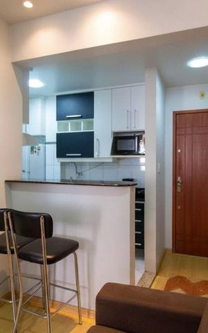 Apartamento para alugar com 40m², 1 quarto e sem vaga