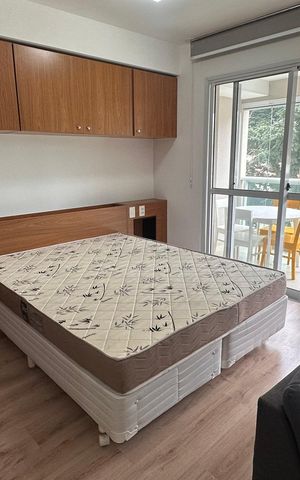 Apartamento para alugar com 48m², 1 quarto e 1 vaga Apartamento para alugar com 48m², 1 quarto e 1 vagaStudio
