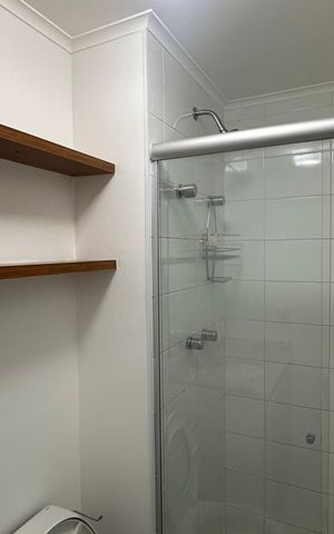 Apartamento para alugar com 48m², 1 quarto e 1 vaga Apartamento para alugar com 48m², 1 quarto e 1 vagaBanheiro social