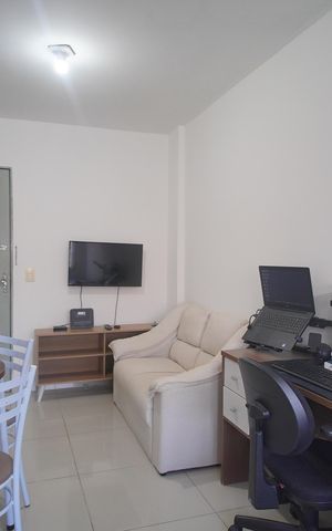 Studio à venda com 30m², 1 quarto e sem vagaSala/Quarto