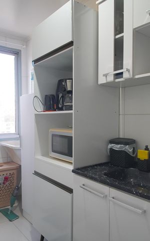 Studio à venda com 30m², 1 quarto e sem vagaCozinha